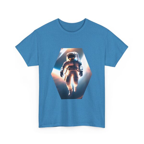 Astronaut Graphic Unisex Heavy Cotton Tee - Space Exploration Design for Space Lovers - Image 41