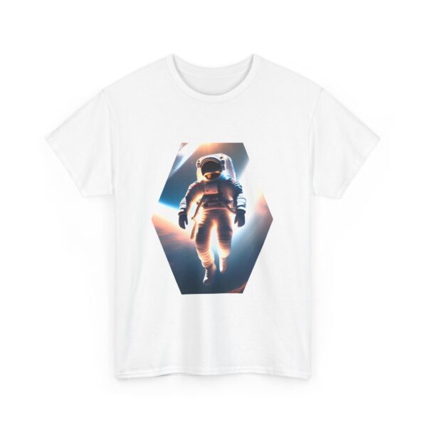 Astronaut Graphic Unisex Heavy Cotton Tee - Space Exploration Design for Space Lovers - Image 10