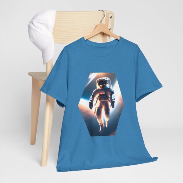 Astronaut Graphic Unisex Heavy Cotton Tee - Space Exploration Design for Space Lovers - Image 42