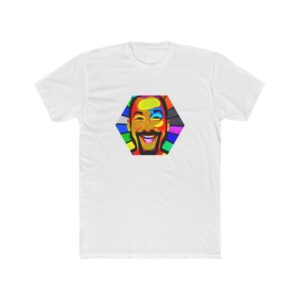 Colorful Pop Art Unisex Cotton Crew Tee – Vibrant Fun Graphic T-Shirt