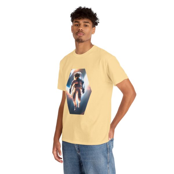 Astronaut Graphic Unisex Heavy Cotton Tee - Space Exploration Design for Space Lovers - Image 27