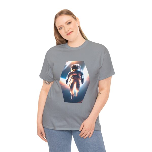 Astronaut Graphic Unisex Heavy Cotton Tee - Space Exploration Design for Space Lovers - Image 40