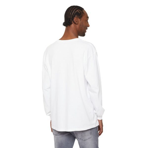 Artistic Long Sleeve T-Shirt - Thoughtful Portrait Design - Image 6
