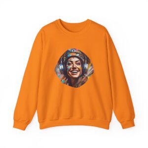 Vibrant Music Lover Crewneck Sweatshirt – Unisex Heavy Blend™