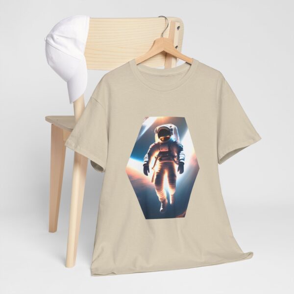 Astronaut Graphic Unisex Heavy Cotton Tee - Space Exploration Design for Space Lovers - Image 20