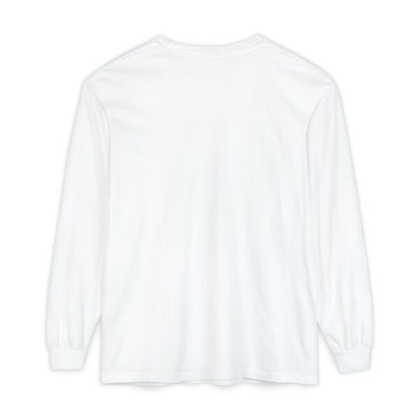 Artistic Long Sleeve T-Shirt - Thoughtful Portrait Design - Image 4