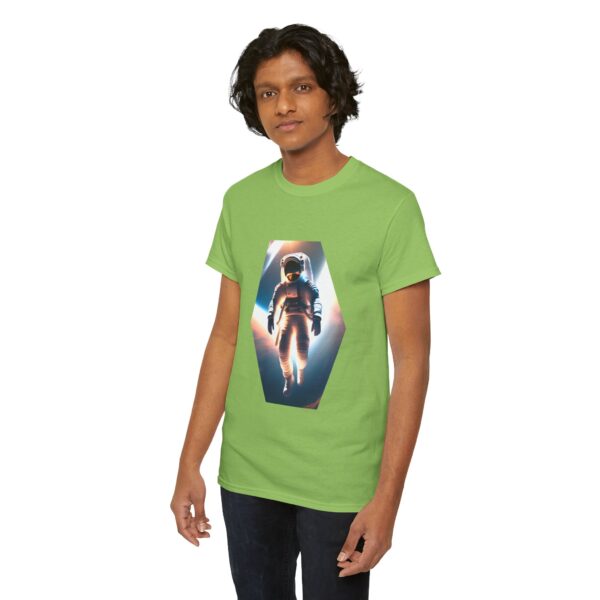 Astronaut Graphic Unisex Heavy Cotton Tee - Space Exploration Design for Space Lovers - Image 35