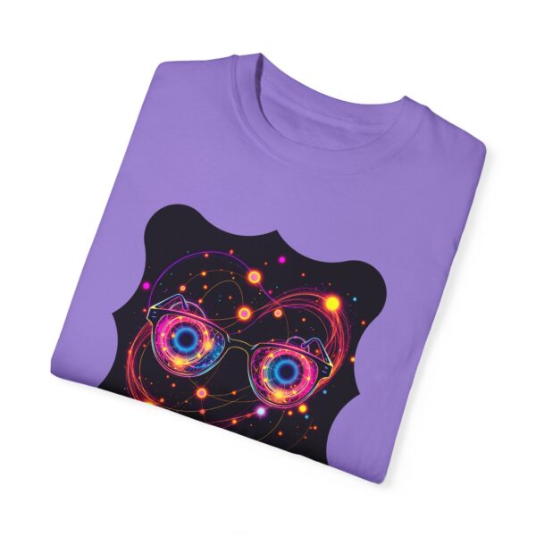 Galaxy Glasses Unisex Garment-Dyed T-Shirt - Cosmic Vibes Tee - Image 19