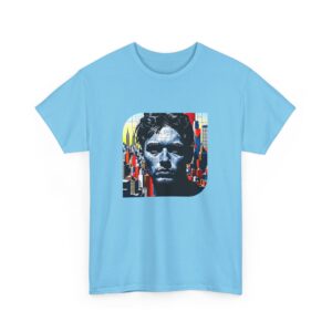 Artistic Unisex Heavy Cotton Tee – Unique Graphic Design