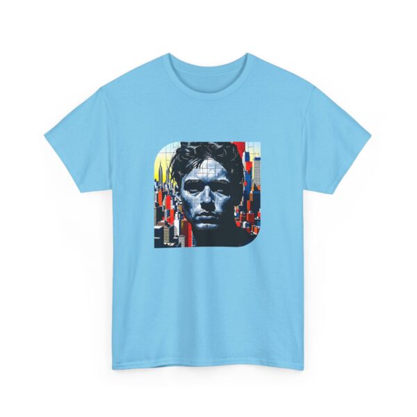 Artistic Unisex Heavy Cotton Tee - Unique Graphic Design