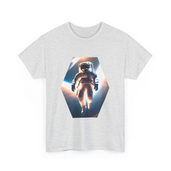 Astronaut Graphic Unisex Heavy Cotton Tee - Space Exploration Design for Space Lovers - Image 14
