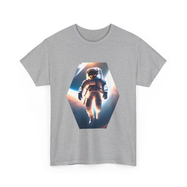 Astronaut Graphic Unisex Heavy Cotton Tee - Space Exploration Design for Space Lovers - Image 30