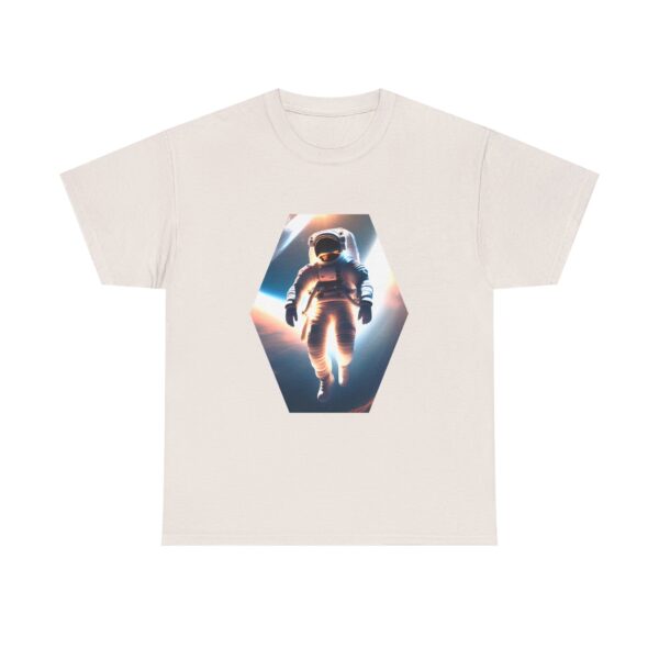 Astronaut Graphic Unisex Heavy Cotton Tee - Space Exploration Design for Space Lovers - Image 22