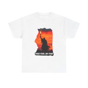 Inspirational TShirt | Foes Fuel My Fire Unisex Cotton Tee