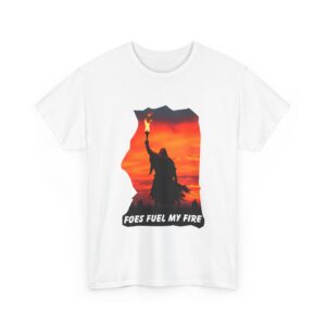 Inspirational TShirt | Foes Fuel My Fire Unisex Cotton Tee