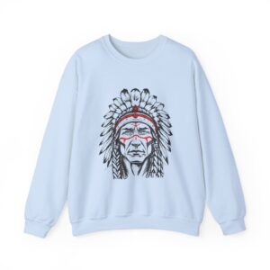 Native American Warrior Sweatshirt