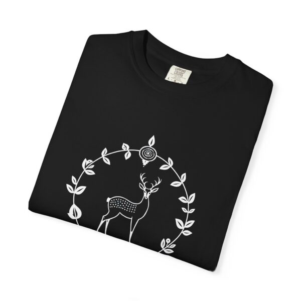 Compass Design Garment-Dyed Unisex T-Shirt - Adventure Apparel, Travel Tee, Casual Wear, Gift for Explorers, Outdoor Enthusiasts - Image 3
