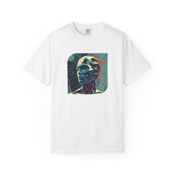 Futuristic Graphic T-Shirt, Unisex Tee for Tech Lovers, Casual Outfit, AI Enthusiast Gift, Unique Graphic Tees - Image 6