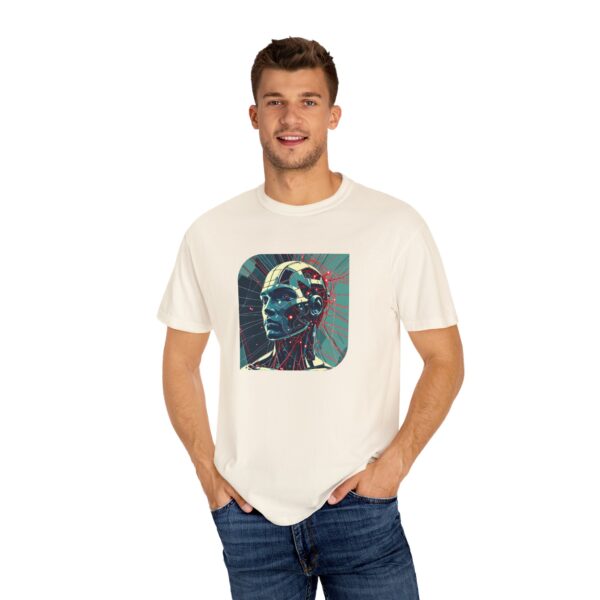 Futuristic Graphic T-Shirt, Unisex Tee for Tech Lovers, Casual Outfit, AI Enthusiast Gift, Unique Graphic Tees - Image 10