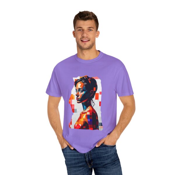 Attractive Contemplative Look T-Shirt | Young Woman Portrait - Image 48