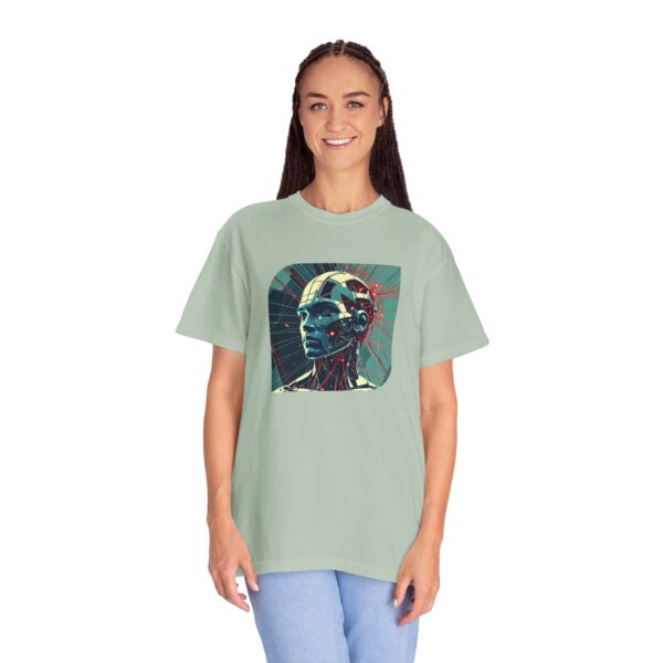 Futuristic Graphic T-Shirt, Unisex Tee for Tech Lovers, Casual Outfit, AI Enthusiast Gift, Unique Graphic Tees - Image 5