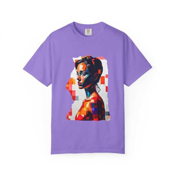 Attractive Contemplative Look T-Shirt | Young Woman Portrait - Image 45