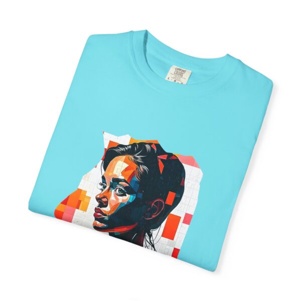 Attractive Contemplative Look T-Shirt | Young Woman Portrait - Image 27