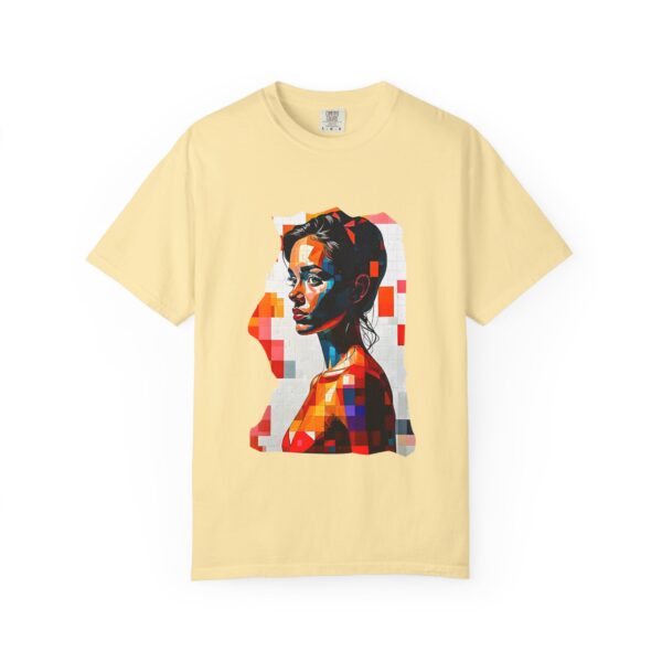 Attractive Contemplative Look T-Shirt | Young Woman Portrait - Image 13