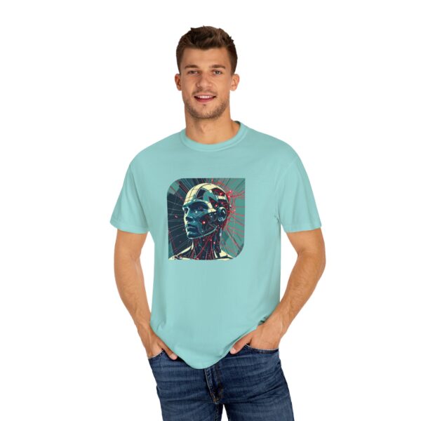 Futuristic Graphic T-Shirt, Unisex Tee for Tech Lovers, Casual Outfit, AI Enthusiast Gift, Unique Graphic Tees - Image 22