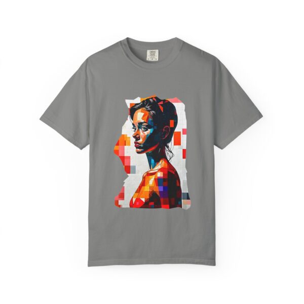 Attractive Contemplative Look T-Shirt | Young Woman Portrait - Image 29