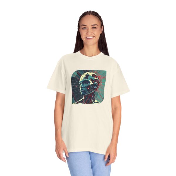 Futuristic Graphic T-Shirt, Unisex Tee for Tech Lovers, Casual Outfit, AI Enthusiast Gift, Unique Graphic Tees - Image 11