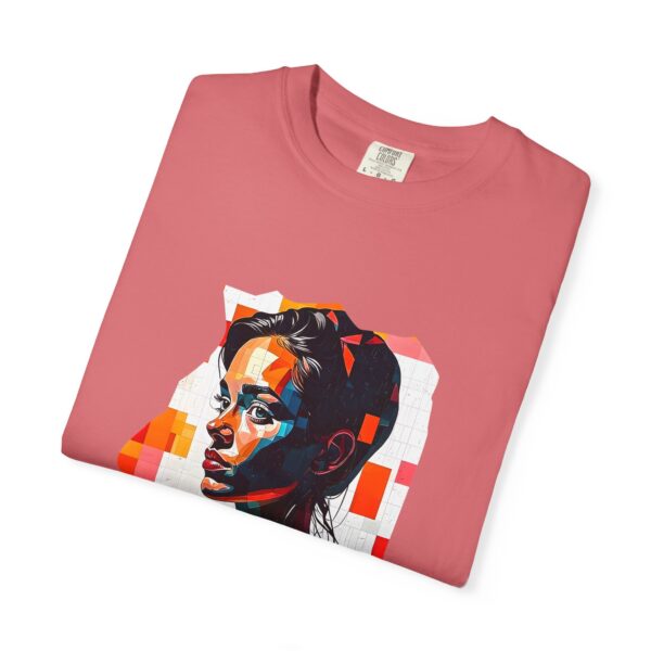 Attractive Contemplative Look T-Shirt | Young Woman Portrait - Image 55