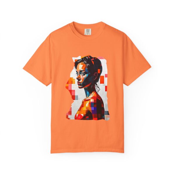 Attractive Contemplative Look T-Shirt | Young Woman Portrait - Image 5