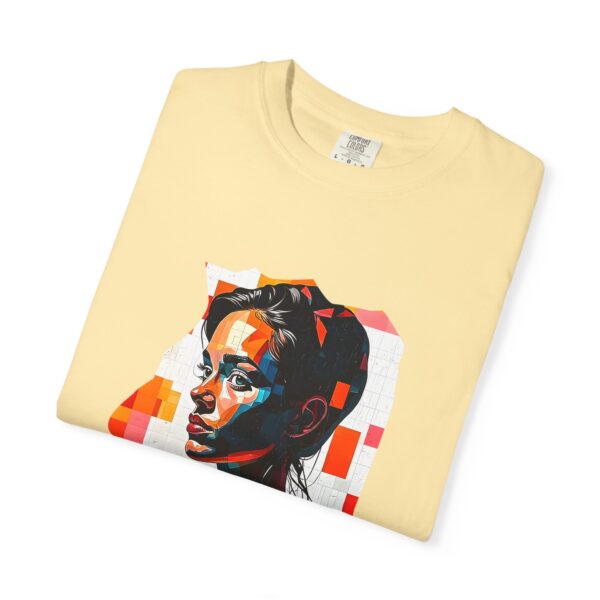 Attractive Contemplative Look T-Shirt | Young Woman Portrait - Image 15