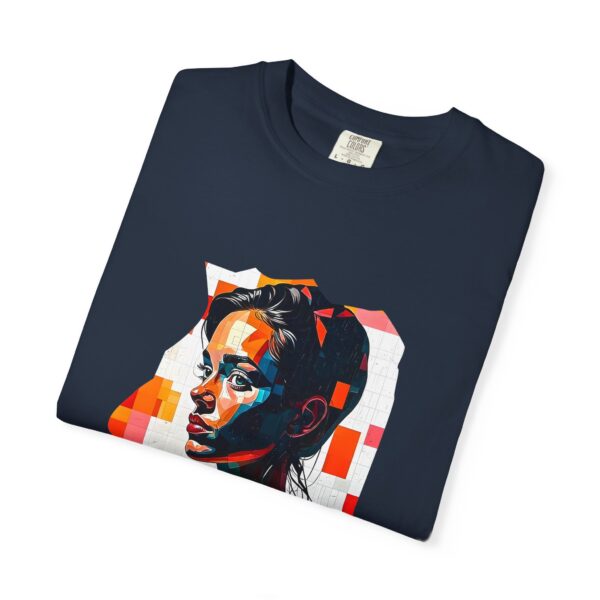 Attractive Contemplative Look T-Shirt | Young Woman Portrait - Image 43