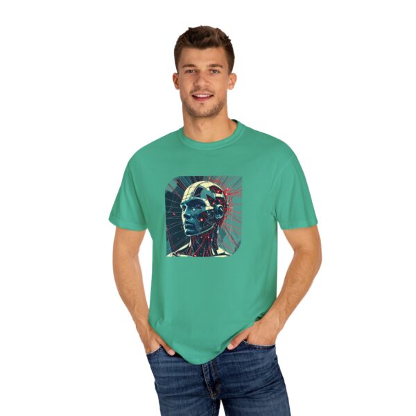 Futuristic Graphic T-Shirt, Unisex Tee for Tech Lovers, Casual Outfit, AI Enthusiast Gift, Unique Graphic Tees - Image 19