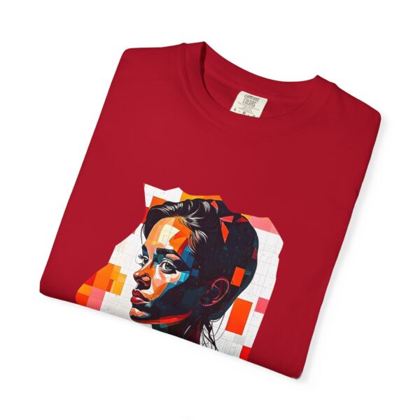 Attractive Contemplative Look T-Shirt | Young Woman Portrait - Image 59