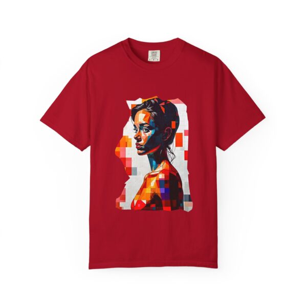 Attractive Contemplative Look T-Shirt | Young Woman Portrait - Image 57