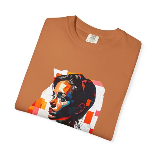 Attractive Contemplative Look T-Shirt | Young Woman Portrait - Image 19