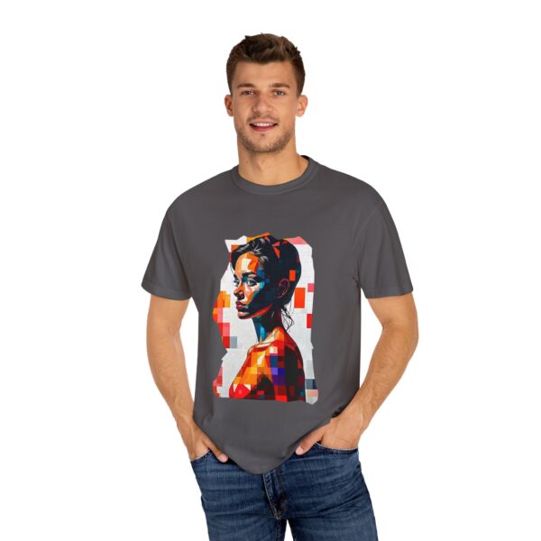 Attractive Contemplative Look T-Shirt | Young Woman Portrait - Image 36