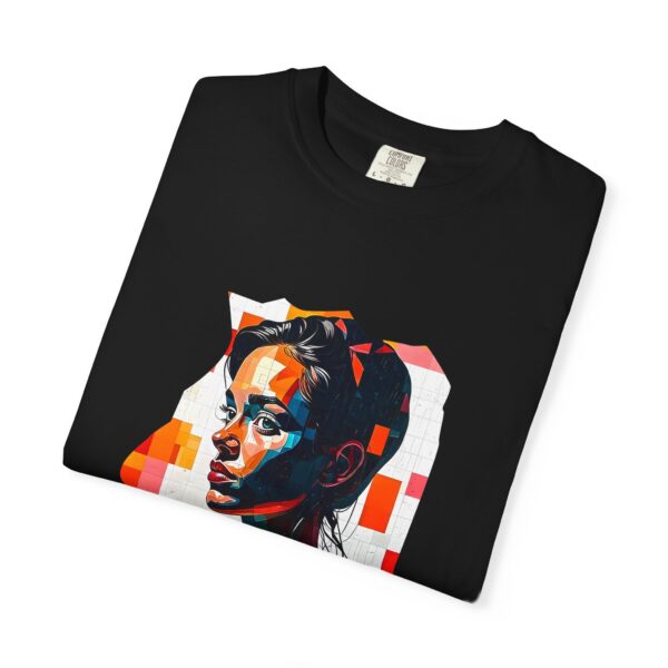 Attractive Contemplative Look T-Shirt | Young Woman Portrait - Image 39