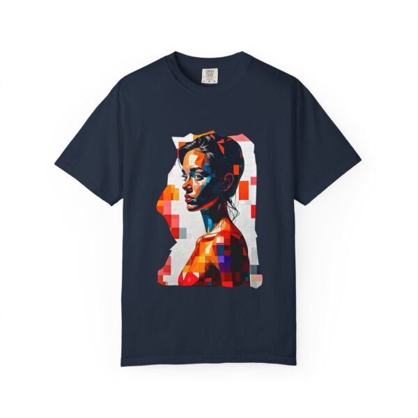 Attractive Contemplative Look T-Shirt | Young Woman Portrait - Image 41