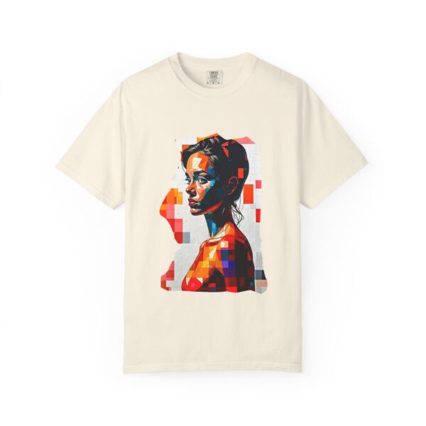 Attractive Contemplative Look T-Shirt | Young Woman Portrait - Image 9