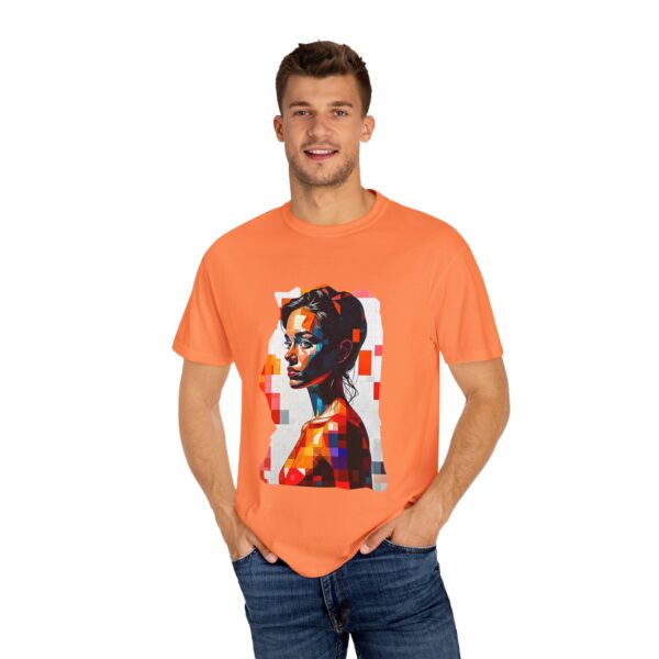Attractive Contemplative Look T-Shirt | Young Woman Portrait - Image 8