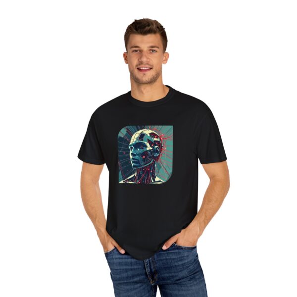 Futuristic Graphic T-Shirt, Unisex Tee for Tech Lovers, Casual Outfit, AI Enthusiast Gift, Unique Graphic Tees - Image 25