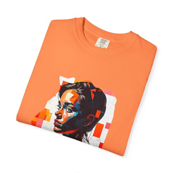 Attractive Contemplative Look T-Shirt | Young Woman Portrait - Image 7