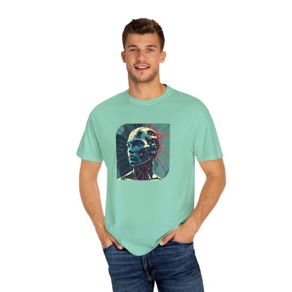 Futuristic Graphic T-Shirt, Unisex Tee for Tech Lovers, Casual Outfit, AI Enthusiast Gift, Unique Graphic Tees - Image 16