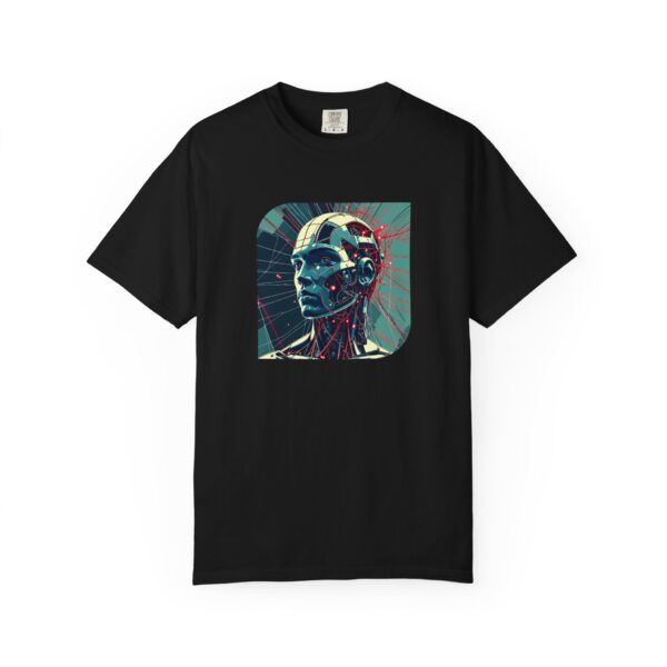 Futuristic Graphic T-Shirt, Unisex Tee for Tech Lovers, Casual Outfit, AI Enthusiast Gift, Unique Graphic Tees - Image 24