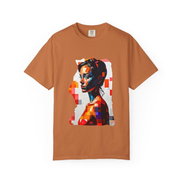 Attractive Contemplative Look T-Shirt | Young Woman Portrait - Image 17