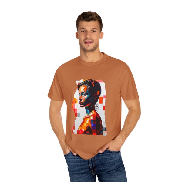 Attractive Contemplative Look T-Shirt | Young Woman Portrait - Image 20